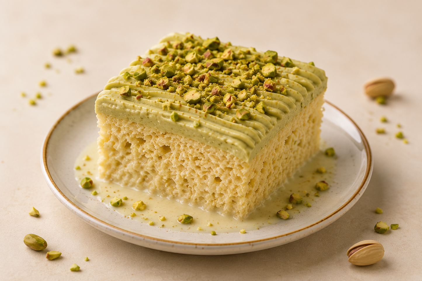 Tres Leches de Pistacho💚