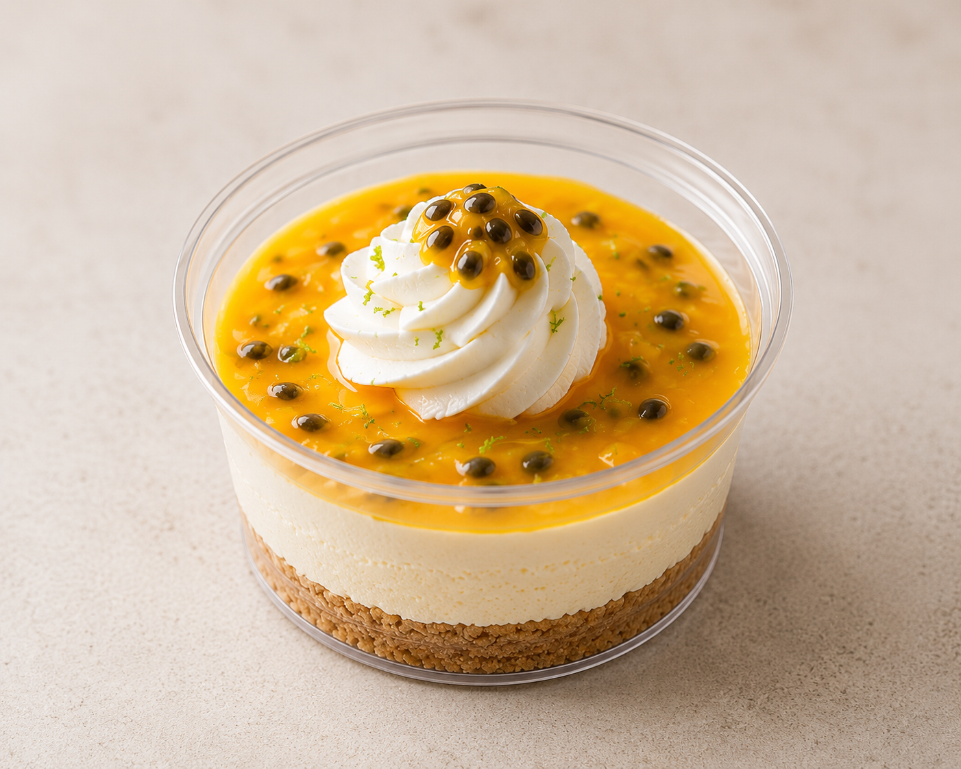 Cheesecake con parcha